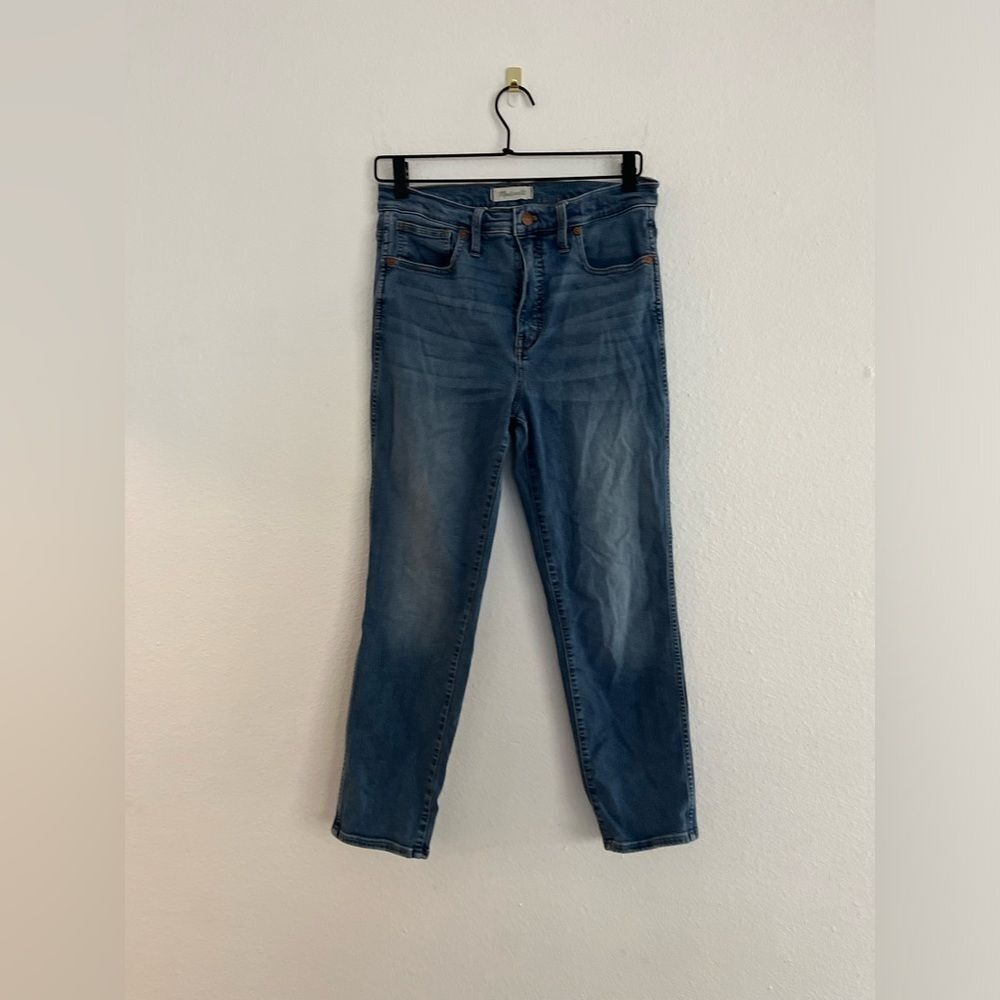 Madewell stovepipe‎ Classic Blue Women's Jeans size 28